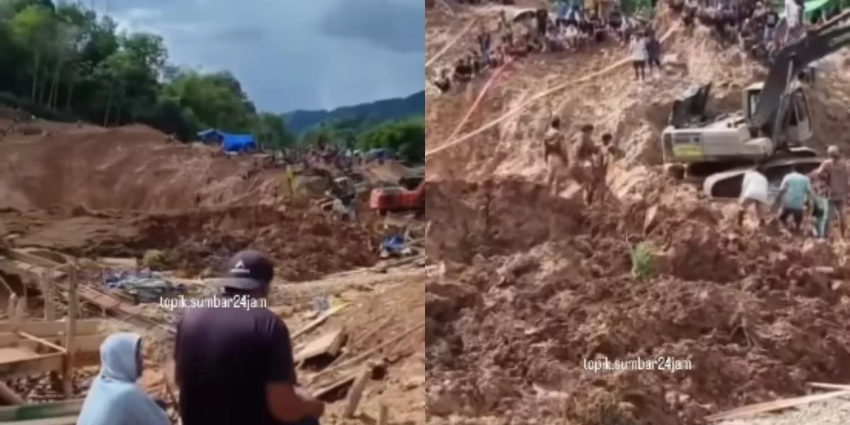 Longsor Tambang Emas Ilegal di Sijunjung, 9 Penambang Tewas dan 3 Selamat