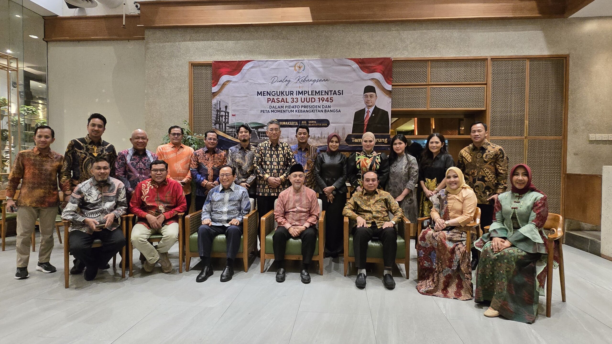 Dimulai dari Solo, Tamsil Linrung Dorong Implementasi Pasal 33 untuk Kesejahteraan Rakyat