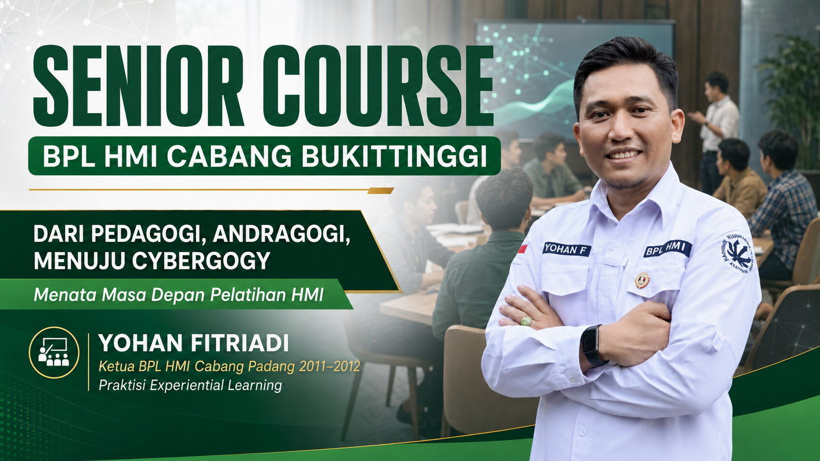 Dari Pedagogi, Andragogi, Menuju Cybergogy: Menata Masa Depan Pelatihan HMI