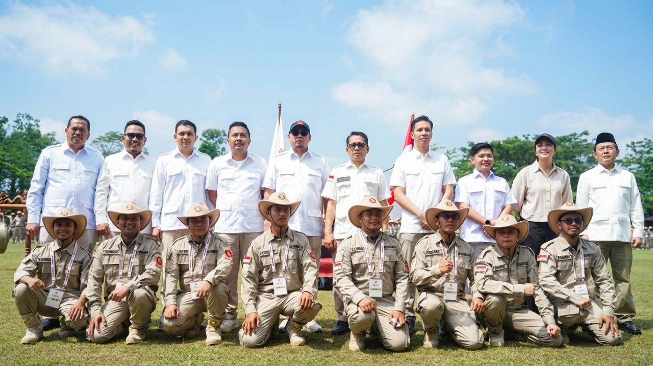 Edwar Jamil Raih Predikat Peserta Terbaik Diklat Laskar Gerindra Sumatera Barat
