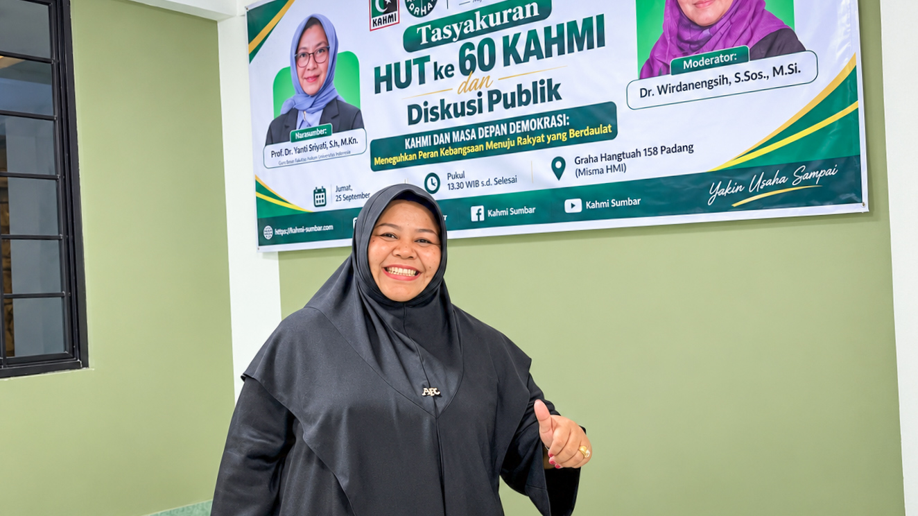Peringati Tasyakuran Milad ke-60 KAHMI, Dyan Eka Putri: Aktivis Berhak Menang dalam Pesta Demokrasi